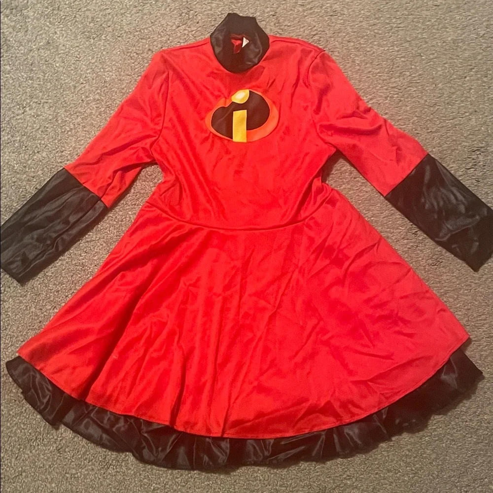 The Incredibles Red Superhero Dress Costume for Kids 4 5 6 - Picture 1 of 4